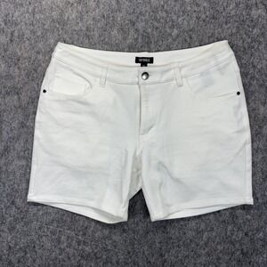 St33le Stretch Knit Shorts Men's 32 x 6 White Steele Stretch Gay Jock